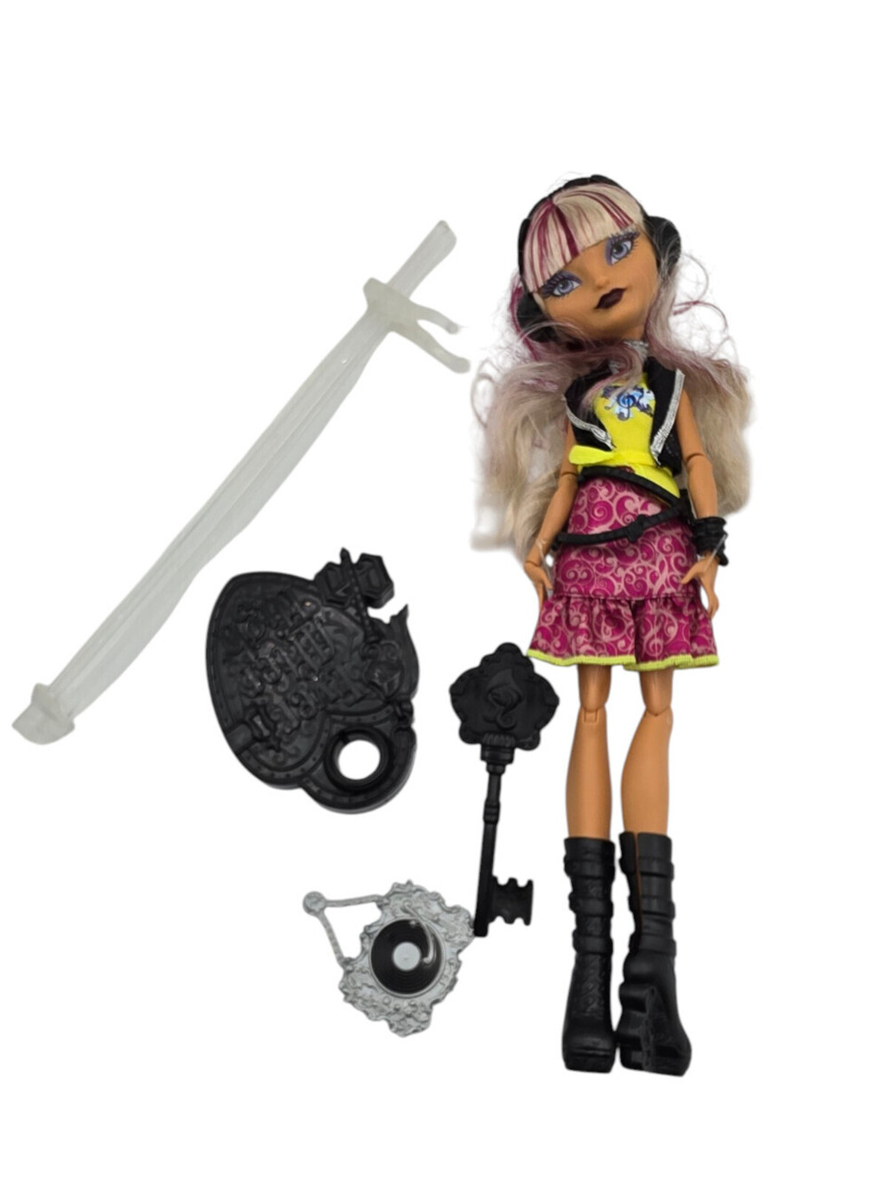 Ever After High Melody Piper Doll — Original Outfit & Accessories